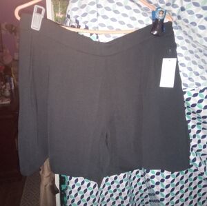 ABS Stylish Black Skorts